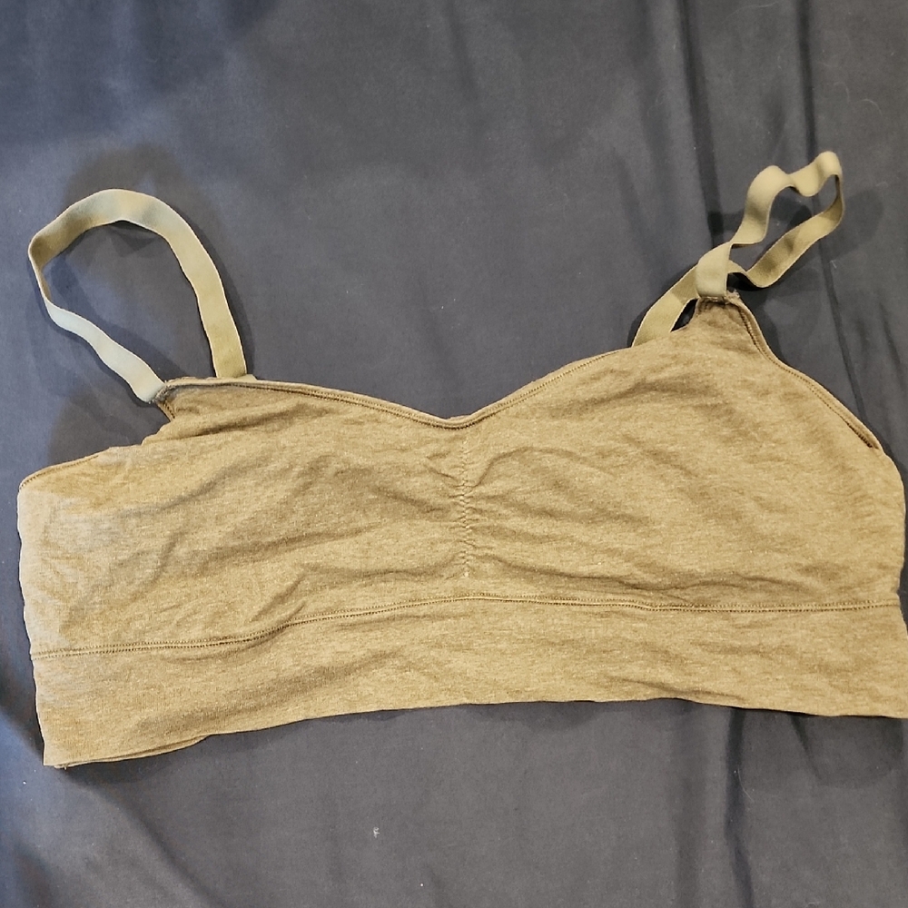 Aerie Charcoal Gray Bralette